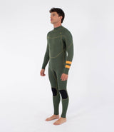 Neopren HURLEY - M ADVANT 3/2 MM BACK ZIP FULLSUIT CARGO