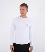 Lycra HURLEY - RASH SLIM FIT ICON CIRCLE LS WHITE
