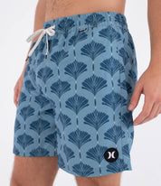 Boardshorts HURLEY - M VOLLEY ICON PRINTING PRESS ARBORE WORKER BLUE