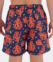 Boardshorts HURLEY - M VOLLEY ICON PRINTING PRESS CORAL DESTROYER