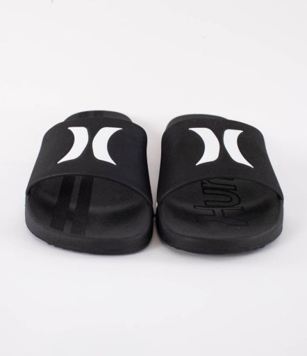 Slapi HURLEY - MAGU SLIDE BLACK / WHITE