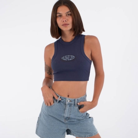 Maiou HURLEY - TANK RIBBED URBAN TIDE VINTAGE IRIS