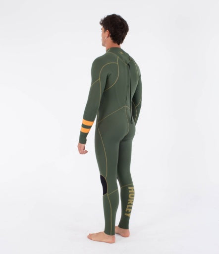 Neopren HURLEY - M ADVANT 3/2 MM BACK ZIP FULLSUIT CARGO