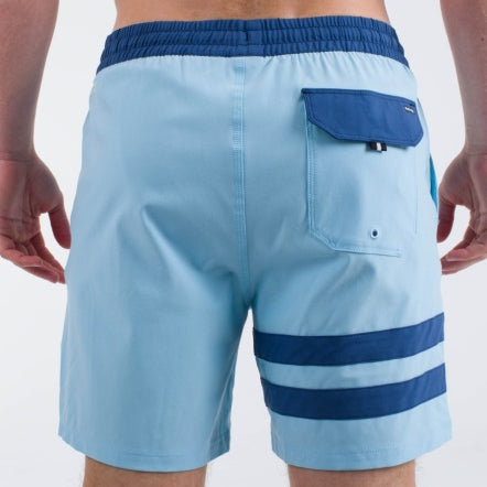 Boardshort Hurley Phntm Eco Block Party Volley 17 inch Blue Dream - vedere 5