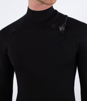 Neopren HURLEY - M AIR 2/2 MM BUBBLE LS SPRINGSUIT BLACK BUBBLE