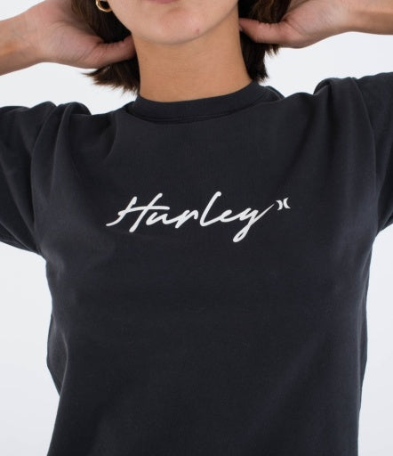 Tricou HURLEY - ORGANIC SCRIPT ONLY TEE