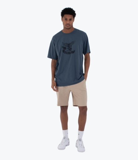 Tricou HURLEY - M SIDER FP SS TEE - Reversible - Submarine