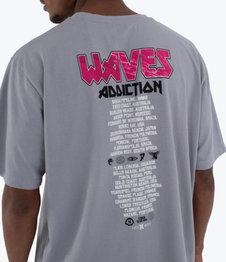 Tricou HURLEY - M WAVE ADDICTION SS TEE