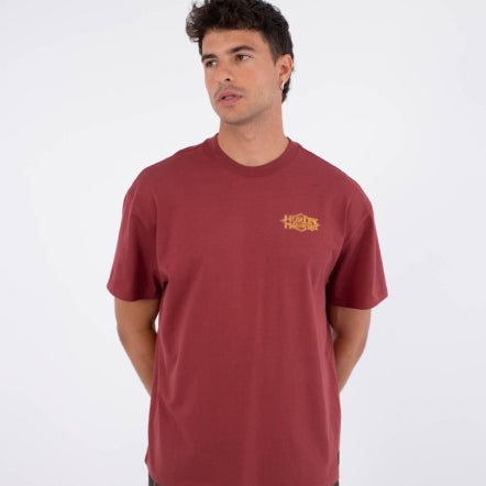 Tricou HURLEY - FLY SS CHERRY CRIMSON