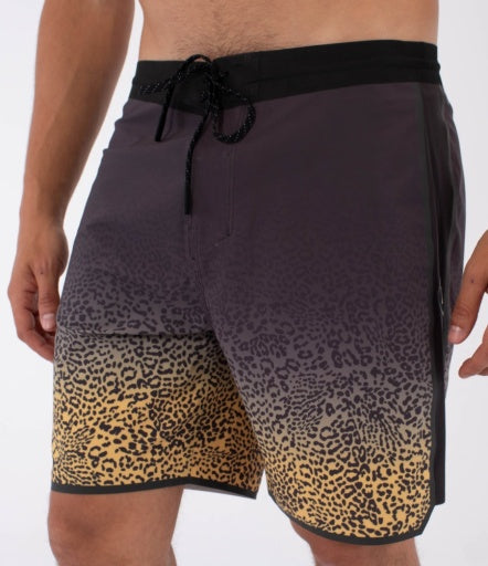 Boardshorts HURLEY - PHANTOM+ SIDEWINDER FUSE 18" HAYBALE