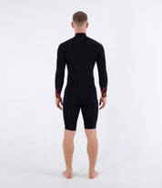 Neopren HURLEY - M AIR 2/2 MM BUBBLE LS SPRINGSUIT BLACK BUBBLE