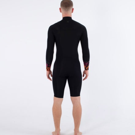 2 MM BUBBLE LS SPRINGSUIT BLACK BUBBLE