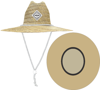 Palarie HURLEY - W DIAMOND STRAW HAT