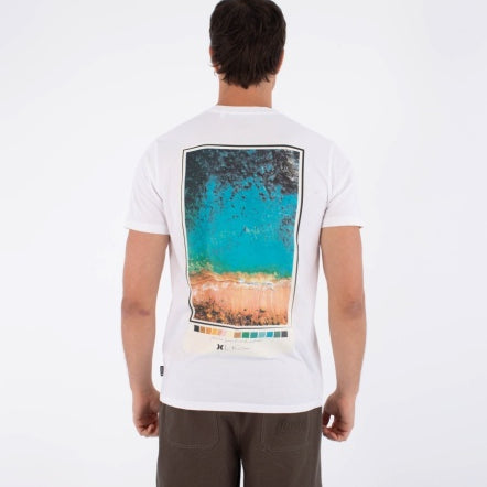 Tricou HURLEY - HELIO INDONESIA PHOTO SS TEE WHITE
