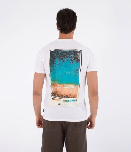Tricou HURLEY - HELIO INDONESIA PHOTO SS TEE WHITE