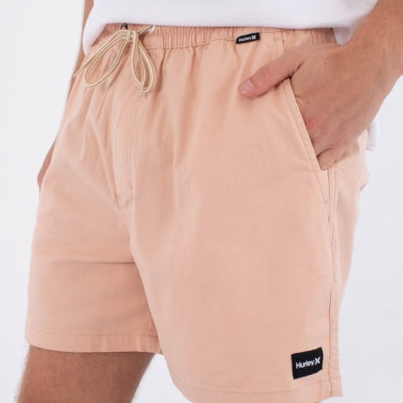 Short HURLEY - M ICON eWALKSHORT 17' BEACH CLAY