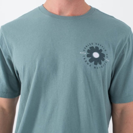 Tricou Hurley Flowered SS - vedere 5