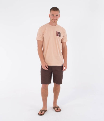 Tricou HURLEY - RELESS TEE SS 99' BEACH CLAY