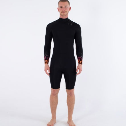 2 MM BUBBLE LS SPRINGSUIT BLACK BUBBLE
