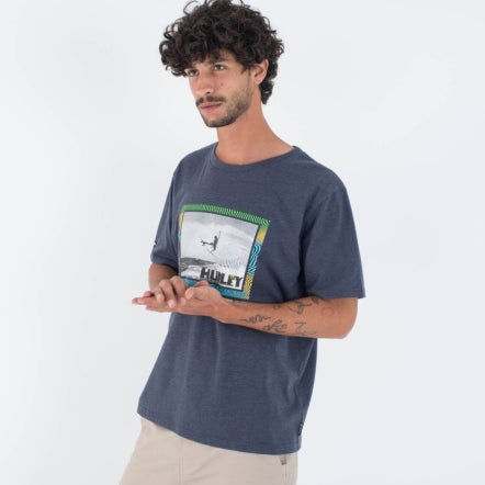 Tricou Hurley Aerial SS Tee - vedere 5