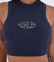 Maiou HURLEY - TANK RIBBED URBAN TIDE VINTAGE IRIS