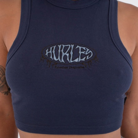 Maiou HURLEY - TANK RIBBED URBAN TIDE VINTAGE IRIS