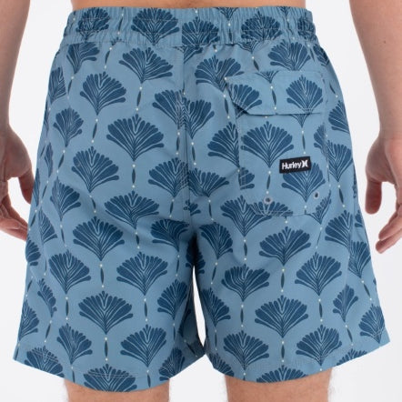 Boardshorts HURLEY - M VOLLEY ICON PRINTING PRESS ARBORE WORKER BLUE