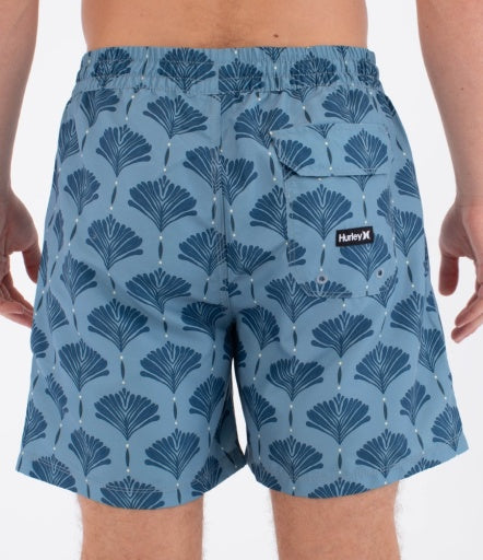 Boardshorts HURLEY - M VOLLEY ICON PRINTING PRESS ARBORE WORKER BLUE