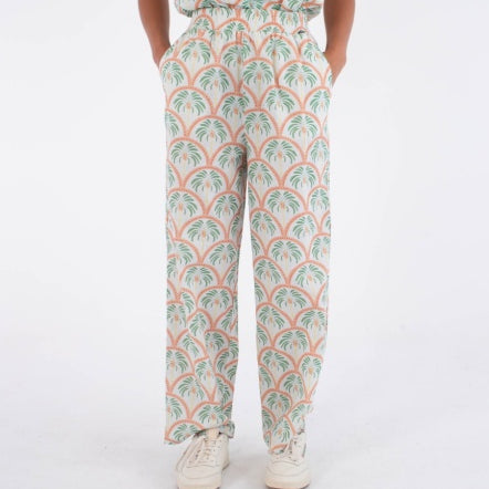 Pantaloni HURLEY - BEACH RELAX PANT LONG BEACH CLAY