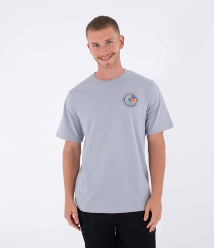 Tricou HURLEY - TEE SS PRINTING PRESS ENJOY SPRING BREEZE