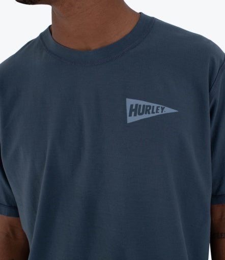 Tricou HURLEY - M SIDER FP SS TEE - Reversible - Submarine
