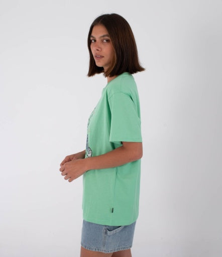 Tricou HURLEY - TEE SKATE GIRL URBAN TIDE LIQUID JADE