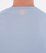 Lycra HURLEY - RASH SLIM FIT BOX LS SPRING BREEZE