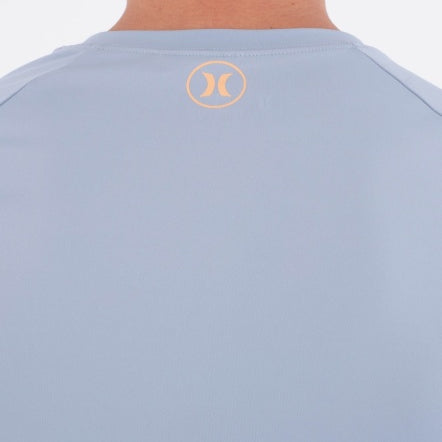 Lycra HURLEY - RASH SLIM FIT BOX LS SPRING BREEZE