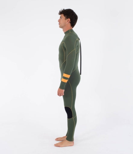 Neopren HURLEY - M ADVANT 3/2 MM BACK ZIP FULLSUIT CARGO