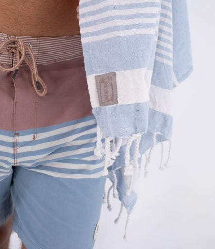 Prosop HURLEY - HURLEY PAREO TOWEL SPRING BREEZE