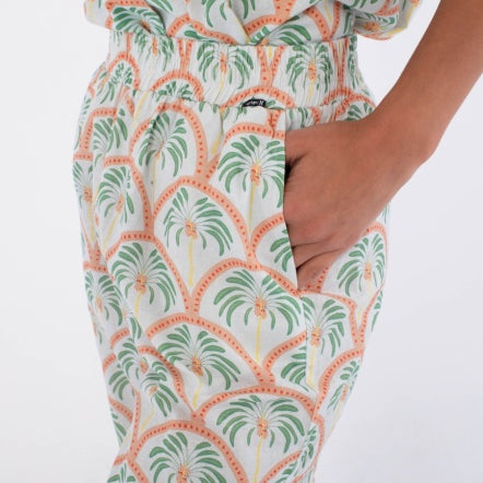 Pantaloni HURLEY - BEACH RELAX PANT LONG BEACH CLAY