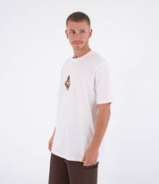 Tricou HURLEY - TATTOO TRUDY HEART SS TEE WHITE