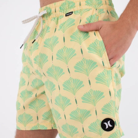 Boardshorts HURLEY - M VOLLEY ICON PRINTING PRESS ARBORE MACADAMIA