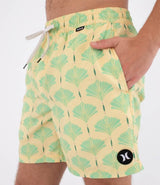Boardshorts HURLEY - M VOLLEY ICON PRINTING PRESS ARBORE MACADAMIA