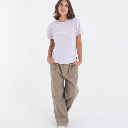 Tricou Hurley Organic Script Only Tee - vedere 5