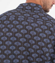 Camasa HURLEY - M WOVEN SS PRINTING PRESS ARBORE BLACK