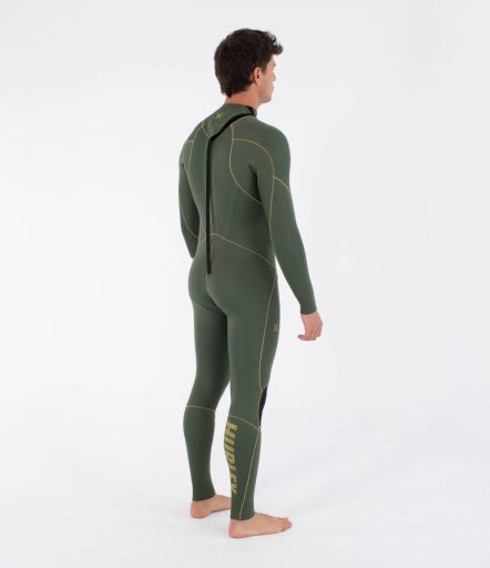 Neopren HURLEY - M ADVANT 3/2 MM BACK ZIP FULLSUIT CARGO