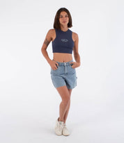 Maiou HURLEY - TANK RIBBED URBAN TIDE VINTAGE IRIS
