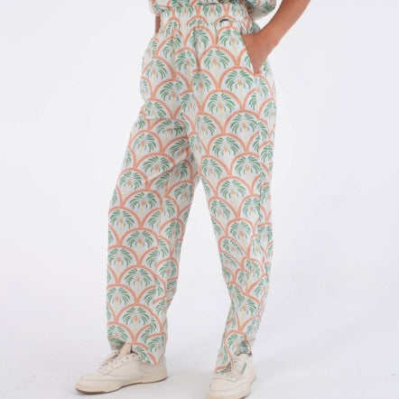 Pantaloni HURLEY - BEACH RELAX PANT LONG BEACH CLAY