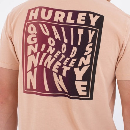 Tricou HURLEY - RELESS TEE SS 99' BEACH CLAY
