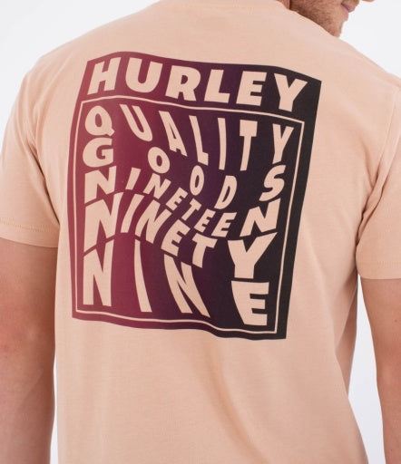 Tricou HURLEY - RELESS TEE SS 99' BEACH CLAY