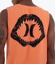 Maiou HURLEY - M SIDER BP TANK - Orange Cream