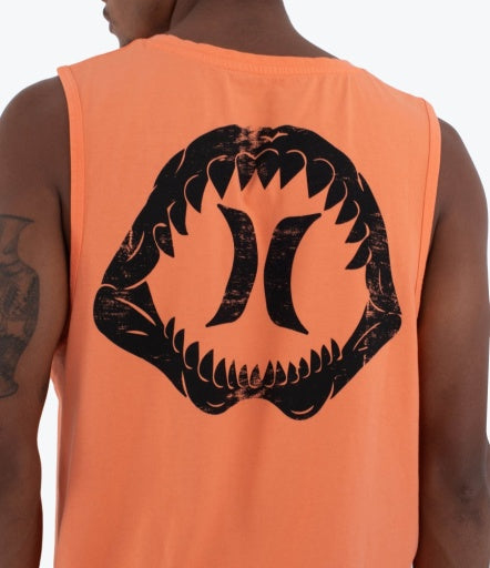 Maiou HURLEY - M SIDER BP TANK - Orange Cream