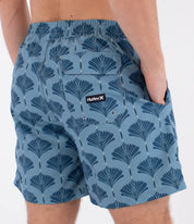 Boardshorts HURLEY - M VOLLEY ICON PRINTING PRESS ARBORE WORKER BLUE